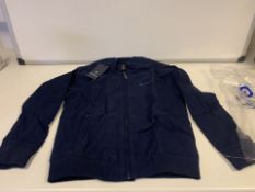 (NO VAT) 3 X BRAND NEW BEN SHERMAN CHILDRENS JACKETS NAVY SIZE 7-8 (16/2)