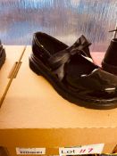 NEW & BOXED DR MARTENS PATENT BLACK SHOE JUNIOR 1