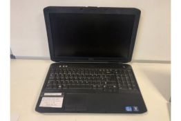 DELL LATITUDE E5530 LAPTOP, INTEL CORE i5 3rd GEN 2.6GHZ, WINDOWS 10 PRO, 500GB HARD DRIVE WITH