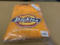 6 X BRAND NEW DICKIES LONGTON SWEATSHIRT ORANGE SIZE MEDIUM RRP £50 EACH (1117/2)