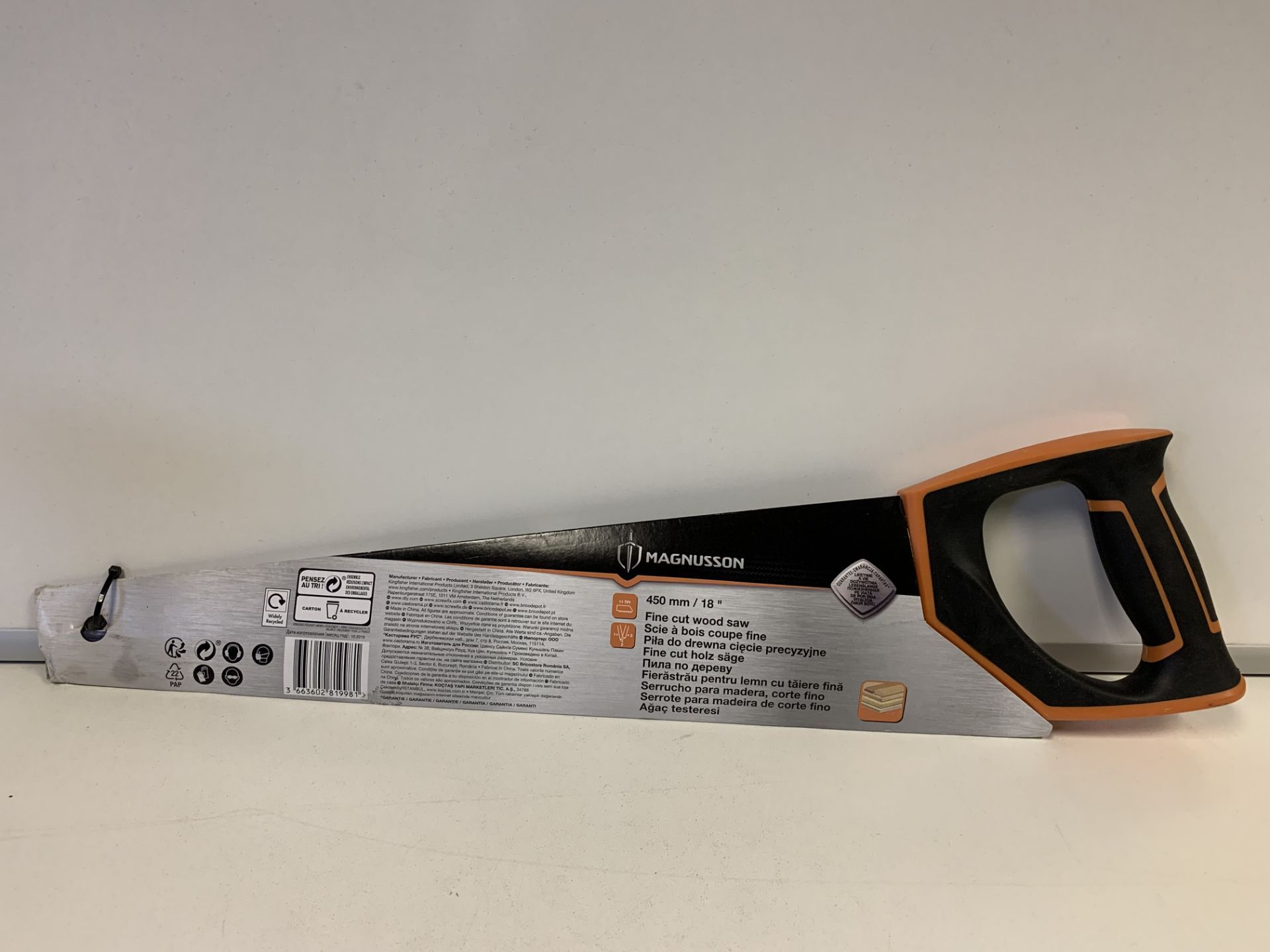 10 X BRAND NEW MAGNUSSON 150MM FINE CUT WOOD SAWS (651/2)