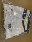 5 X BRAND NEW DICKIES GREY/WHITE IND260 WORK TROUSERS SIZE 33T RRP £25 EACH (1099/2)