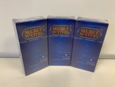 30 X BRAND NEW PACKS OF 12 SECRET WATERS EXTRA LUBRICATED EXTRA COMFORT NATURAL LATEX RUBBER CONDOMS