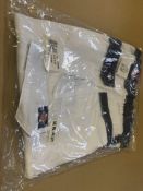 5 X BRAND NEW DICKIES GREY/WHITE IND260 WORK TROUSERS SIZE 38R RRP £25 EACH (1100/2)