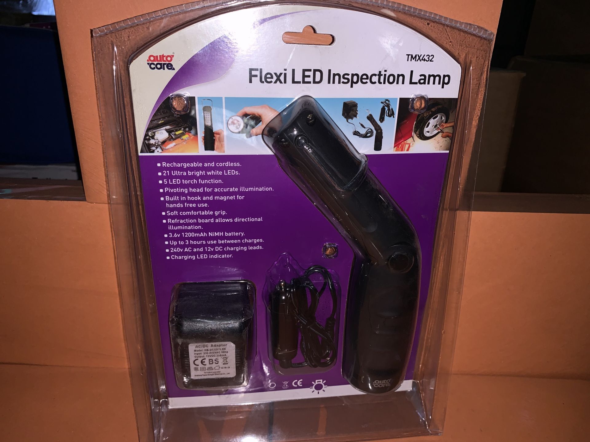 8 X BRAND NEW FLEXI LED INSPECTION LAMPS (118/2)