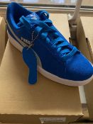 NEW & BOXED PUMA BLUE TRAINERS JUNIOR 3