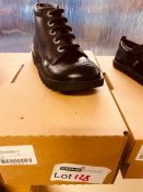 NEW & BOXED KICKERS BLACK SHOE JUNIOR 2