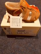 NEW AND BOXED ORANGE DINOSAUR THEMED UGG I-4