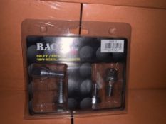 10 X BRAND NEW RACE X NUT/BOLT WHEEL FIXINGS (117/2)