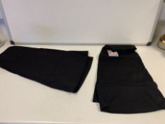 (NO VAT) 25 X BRAND NEW THE KIDS DIVISION GIRLS BLACK SKIRTS SIZE 14 (52/2)