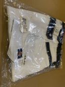 6 X BRAND NEW DICKIES GREY/WHITE IND260 WORK TROUSERS SIZE 40R RRP £25 EACH (1101/2)