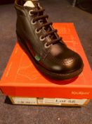 NEW AND BOXED KICKERS BLACK UK3