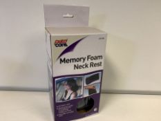 23 X BRAND NEW AUTOCARE MEMORY FOAM NECK RESTS (280/2)