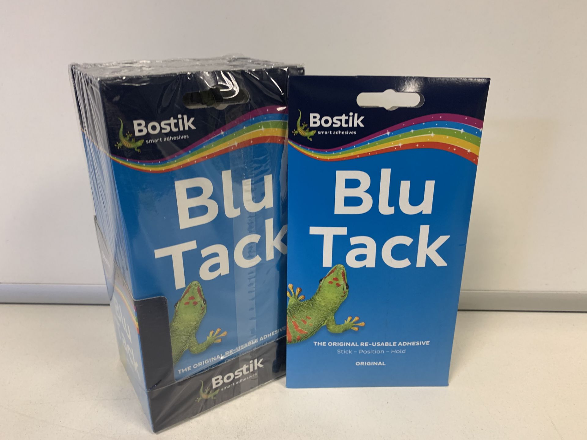 72 X BRAND NEW PACKS OF BOSTIK BLU TACK