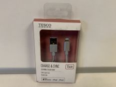 120 X CHARGE AND SYNC LIGHTNING TO USB CABLES IN 3 BOXES