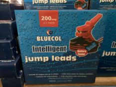 10 X BRAND NEW BLUECOL 200AMP INTELLIGENT JUMP LEADS