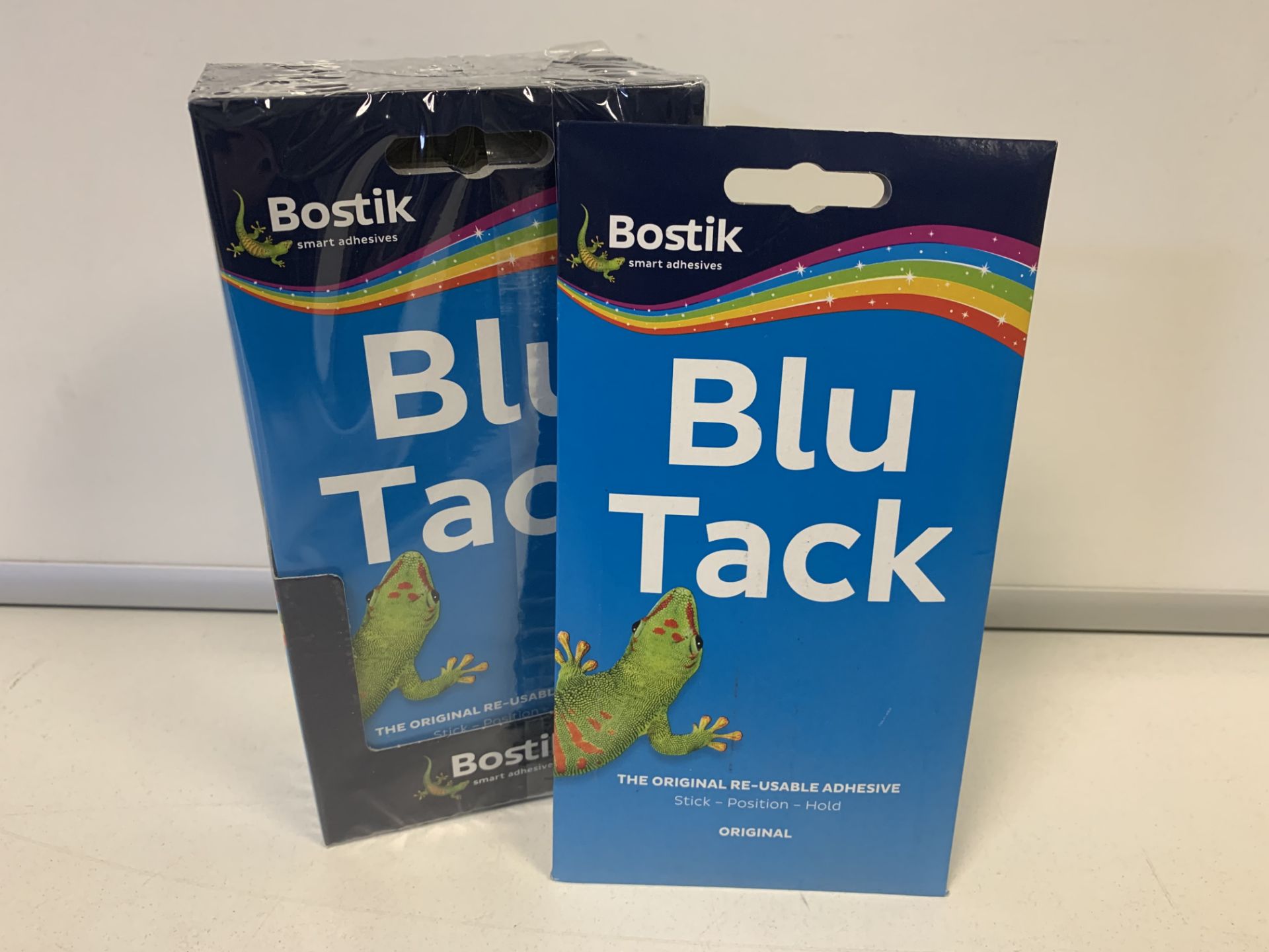 96 X BRAND NEW PACKS OF BOSTIK BLU TACK IN 8 BOXES