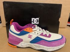 3 X BRAND NEW DC SHOE VIOLETFIRE TRAINERS SIZE 7 X 2 AND 8 X 2 RRP £95 EACH