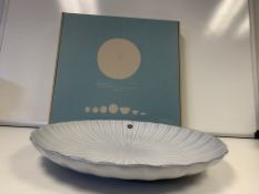 6 X BRAND NEW INDIVIUALLY RETAIL PACKAGED DA TERRA DORO LAGRIMA PLATTER PLATES RRP £45 EACH PIECE (