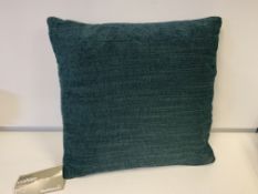 10 X DARK GREEN CUSHIONS SIZE 45 X 45