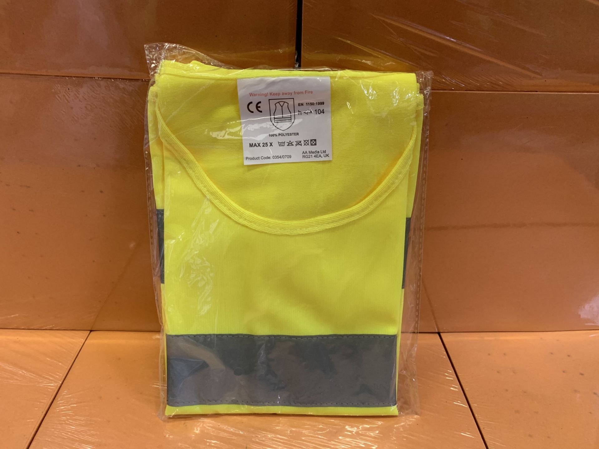 50 X BRAND NEW HIGH VIZ VESTS