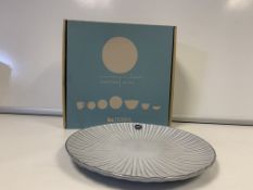 6 X BRAND NEW PACKS OF 4 RETAIL BOXED DA TERRA DOURO LAGRIMA SIDE PLATES RRP £70 PER PACK (HAND