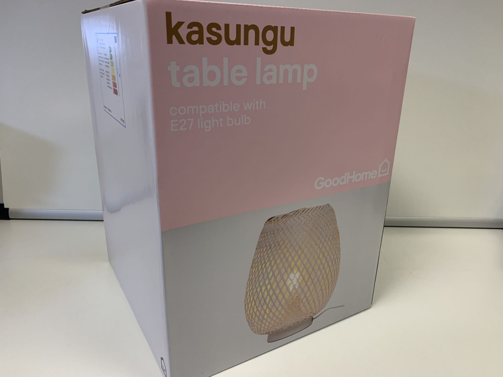 8 X BRAND NEW BOXED KASUNGU TABLE LAMPS