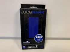 20 x NEW FALCON PORTABLE JUICE BANKS - PORTABLE POWER FOR MOBILE DEVICES - 20CM LEAD INCLUDED -