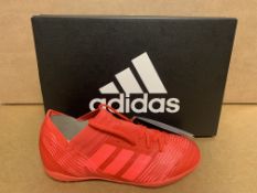 (NO VAT) 5 X BRAND NEW ADIDAS NEMEZIZ TANGO ORANGE FOOTBALL TRAINERS SIZE J1