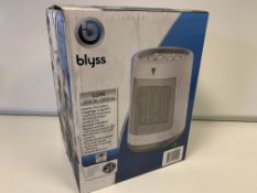 3 X BLYSS LONIL 1200 W / 2000 W CERAMIC FAN HEATER