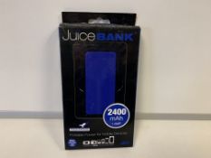 20 x NEW FALCON PORTABLE JUICE BANKS - PORTABLE POWER FOR MOBILE DEVICES - 20CM LEAD INCLUDED -