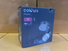 24 X BRAND NEW COLOURS MAGEIA LED SPOTLIGHTS IN 2 BOXES