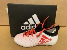 (NO VAT) 2 X BRAND NEW ADIDAS X 17 FOOTBALL BOOTS SIZE i12