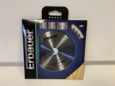 12 X ERBAUER TCT SAW BLADES SIZE 165MM