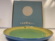 6 X BRAND NEW INDIVIUALLY RETAIL PACKAGED DA TERRA VRINDAVAN PLATTER PLATES RRP £45 EACH PIECE (HAND