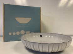 4 X BRAND NEW PACKS OF 4 RETAIL BOXED DA TERRA DOURO LAGRIMA PASTA BOWLS RRP £120 PER PACK (HAND