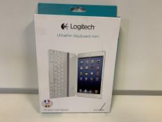 8 X BRAND NEW LOGITECH ULTHARIN KEYBOARDS FOR IPAD MINI AZERTY SET UP