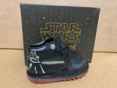 (NO VAT) 4 X BRAND NEW KICKERS VADER LIGHTSABER BOOTS SIZE J6