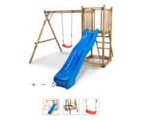 New Franer wooden play Set. This Franer wood swing set is perfect is perfect for providing your