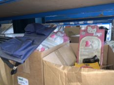 72 PIECE MIXED LOT INCLUDING ELECTRICAL SOCKET COVERS, SIDE SEAT POCKETS, BREAKAWAY CABLE ETC