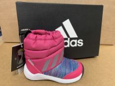 (NO VAT) 5 X BRAND NEW ADIDAS RAPIDA PINK SNOW BOOTS SIZE i8