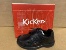 (NO VAT) 4 X BRAND NEW KICKERS REASAN STRAP SHOES SIZE i9