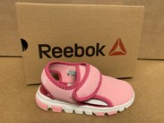 (NO VAT) 6 X BRAND NEW REEBOK WAVE GLIDER PINK SANDALS SIZE i9