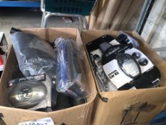 50 PIECE MIXED LOT INCLUDING BLUETOOTH CAR KITS, RICHBOOK SPORTS ACCESSORIES ETC