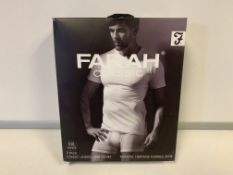 5 X BRAND NEW PACKS OF 2 FARAH CLASSIC T SHIRTS SIZE MEDIUM