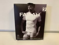 5 X BRAND NEW PACKS OF 2 FARAH CLASSIC T SHIRTS SIZE MEDIUM