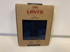 30 X BRAND NEW LEVIS BLUE JEAN BOXERS SIZE SMALL