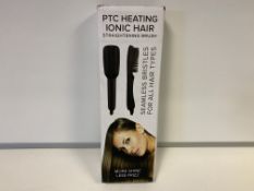 8 X BRAND NEW PTC HEATING IONIC STRAIGHTENING BRUSHES