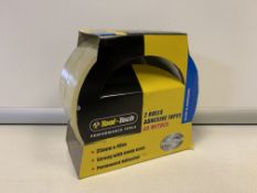 192 X ROLLS OF TOOL TECH ADHESIVE TAPE IN 2 BOXES