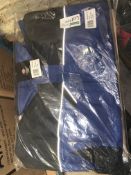 4 X BRAND NEW DICKIES BLUE AND GREY IND WINTER JACKET SIZE XXXXL